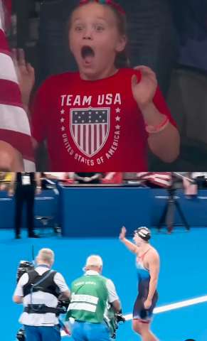 Katie Ledecky Viral Video 